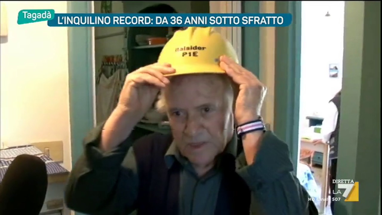 L'inquilino record: da 36 anni sotto sfratto