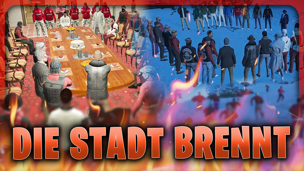DIE STADT BRENNT 🔥 • GTA RP • AbuGoku9999