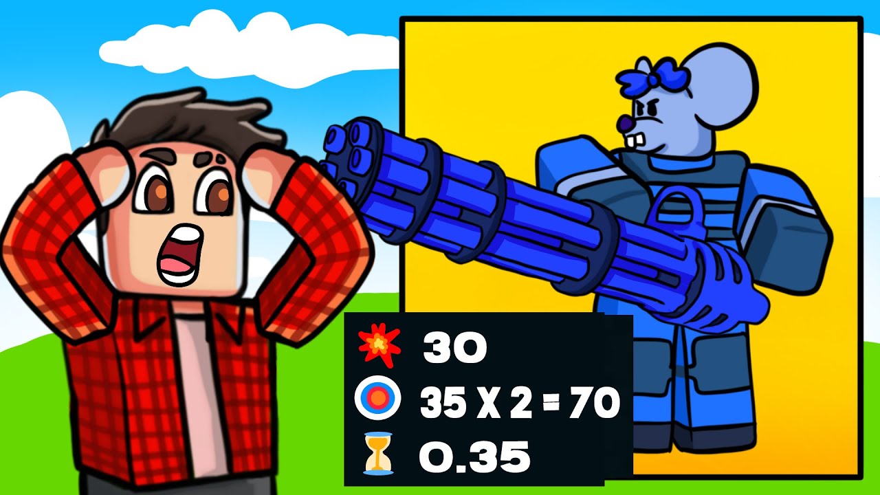 MEGA RANGE = MEGA FAST CHEESE TD GOBLERS! | ROBLOX