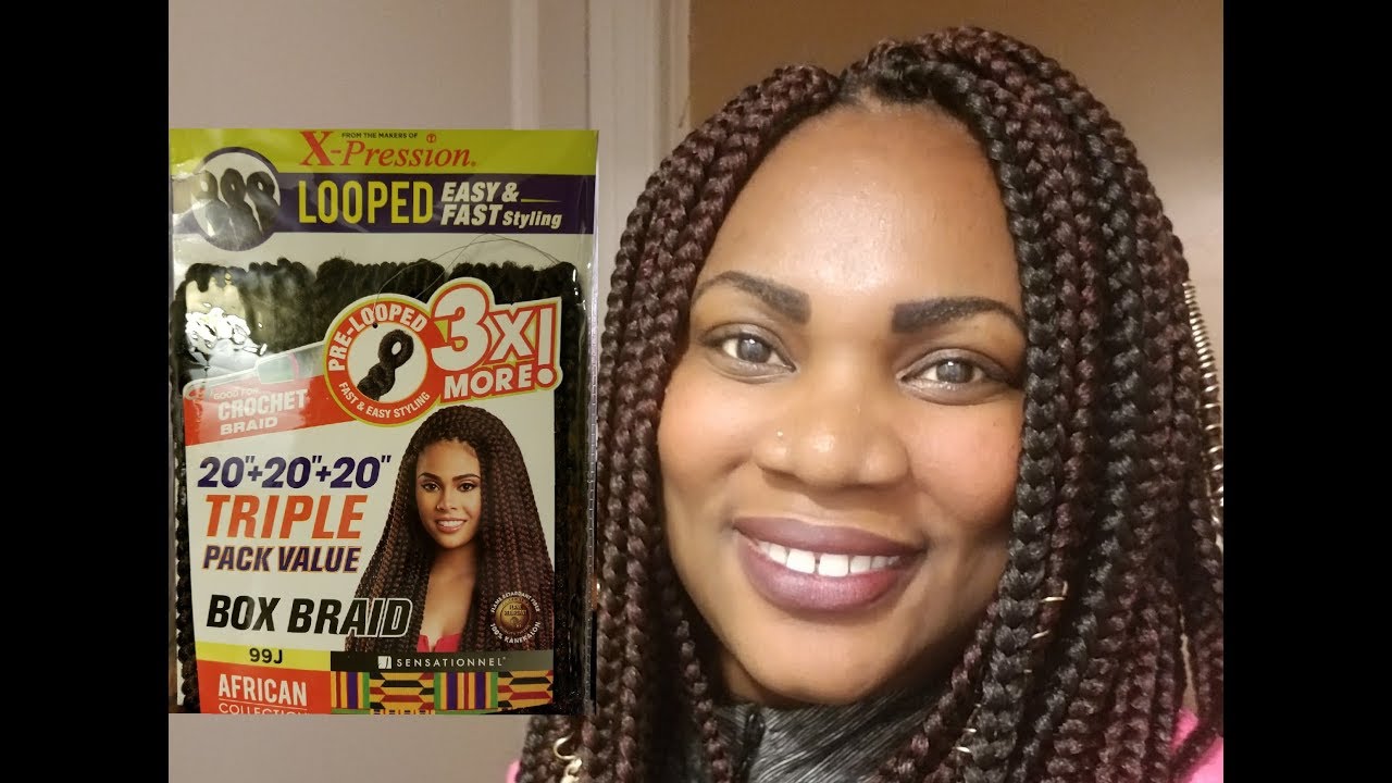 SENSATIONNEL X-PRESSION/ Pre Looped BOX BRAIDS