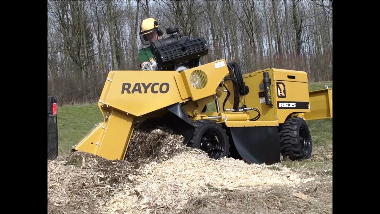 RAYCO Stubbenfräse RG 27, 37 & 37 4WD Wurzelfräse