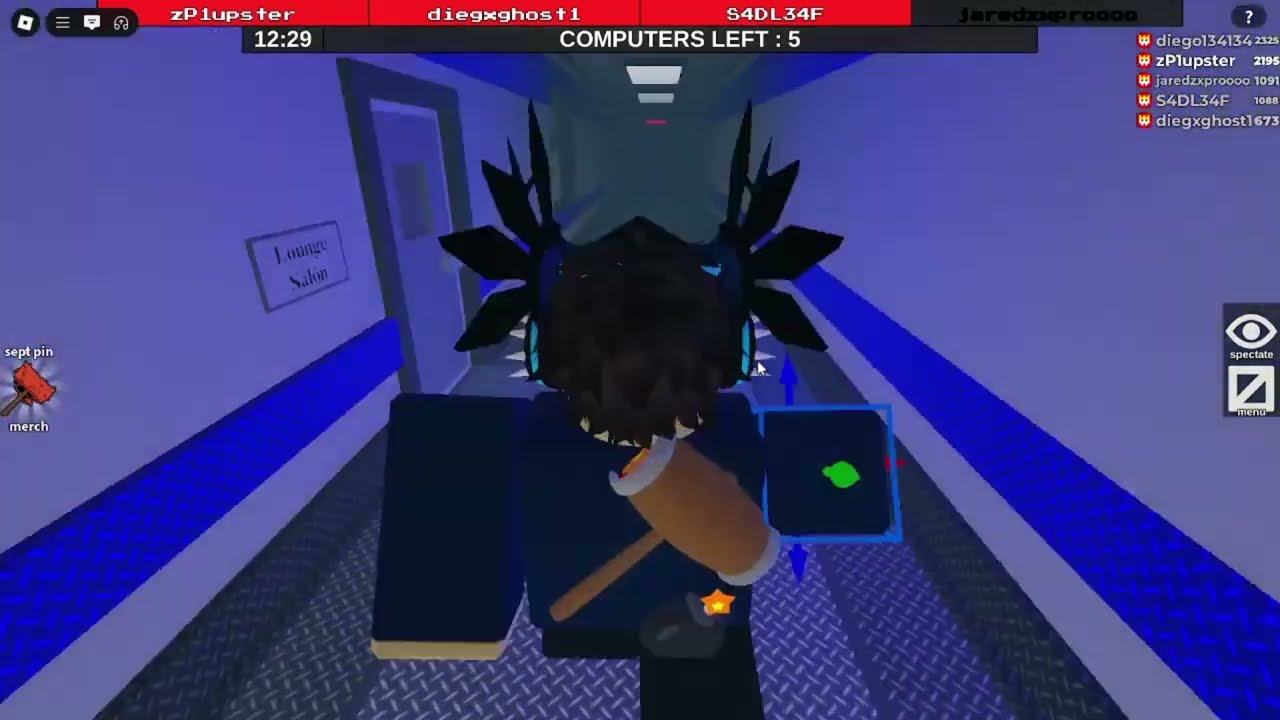 I played against level 1000's+ [Roblox Flee The Facility]