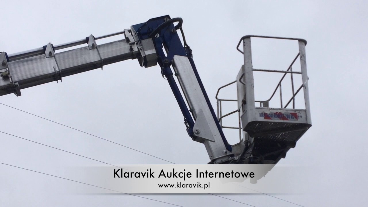 Podnośnik koszowy Multitel MAN MJ 250 AF 2005r.