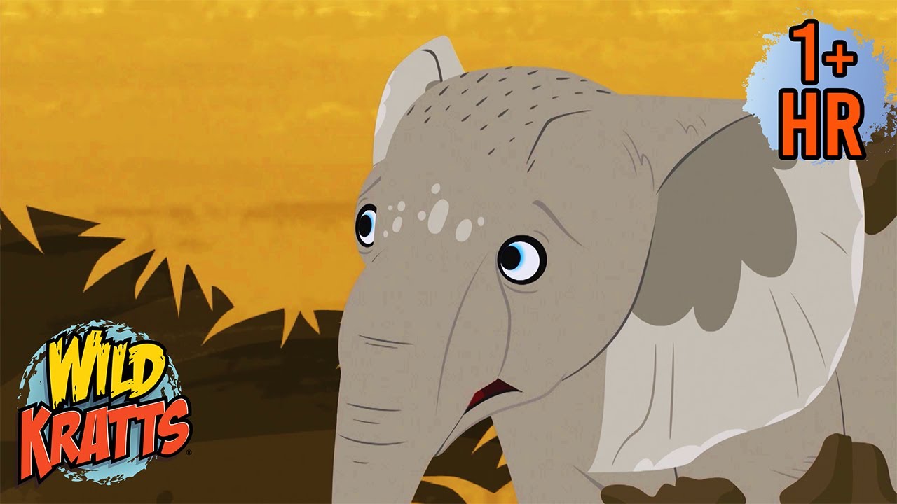 Baby Elephant in Danger! 🐘 Race to the Rescue! Wild Kratts | Scholastic Kids