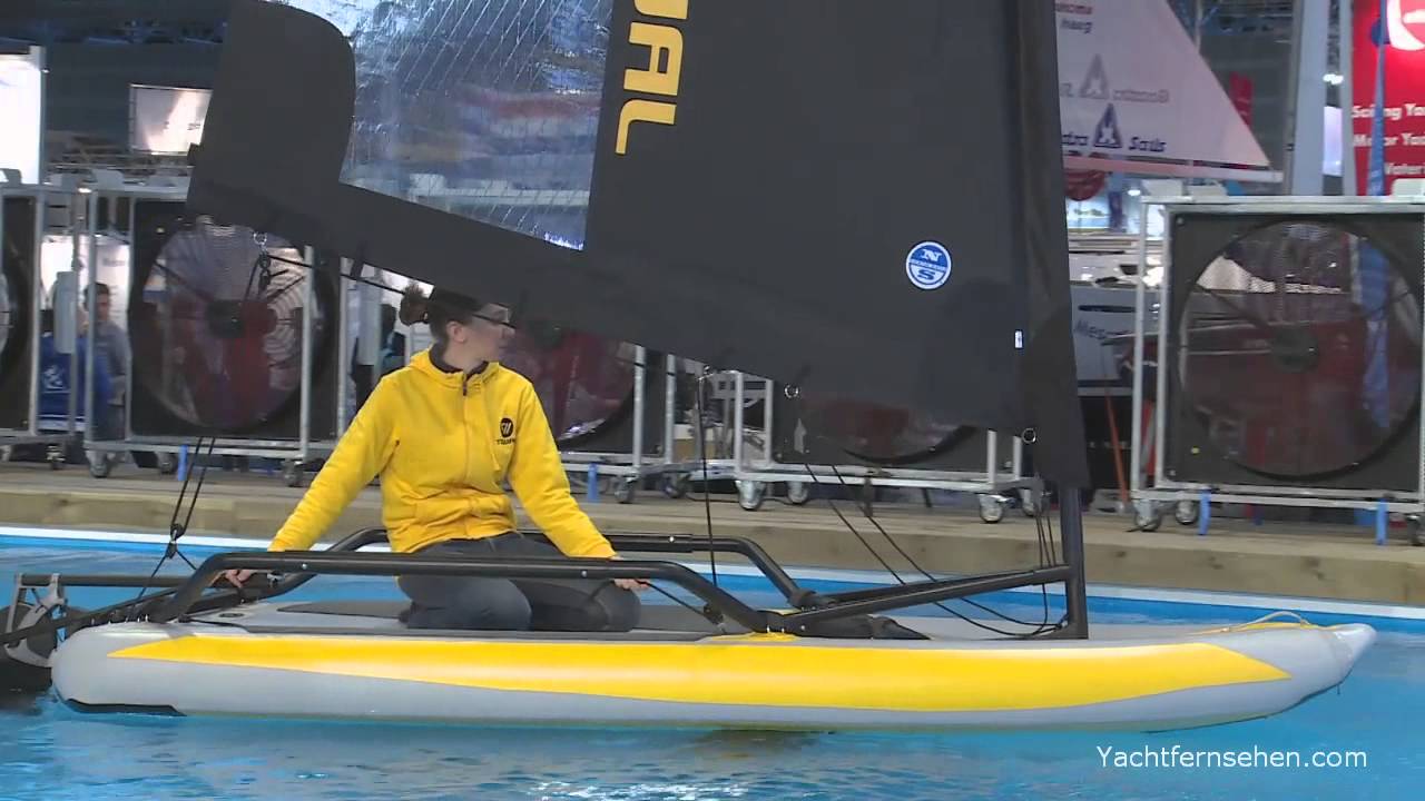 boot 2014: Wilfried Erdmann testet Tiwal 3.2 - by Yachtfernsehen.com