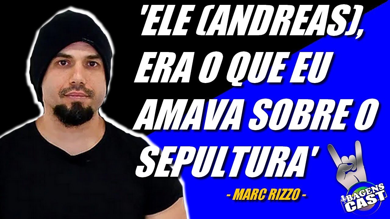 MARC RIZZO SOBRE A RIVALIDADE ENTRE OS CAVALERA E O SEPULTURA: 'ESPERAVAM QUE EU TOMASSE LADO'