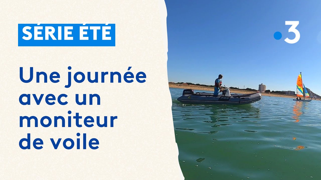 Moniteur de voile, un travail saisonnier sportif pour profiter des joies de la mer