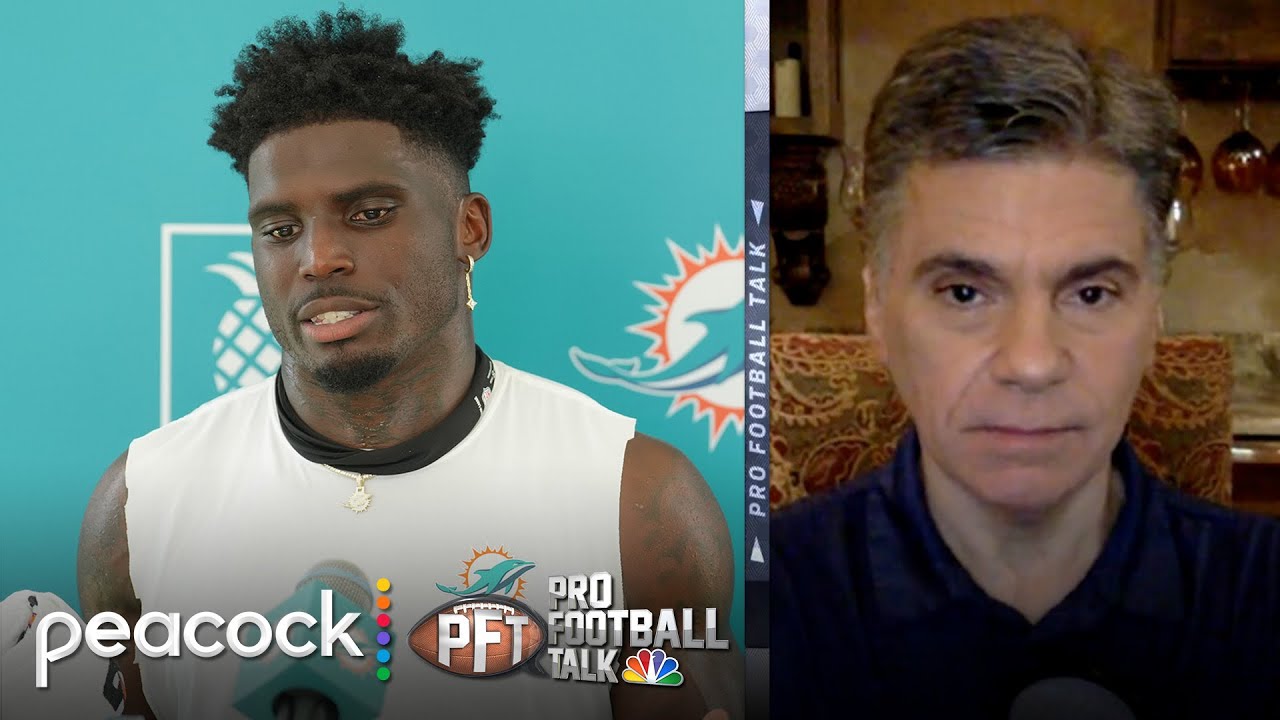 Inside Tyreek Hill's restructured contract with Miami Dolphins | Pro Football Talk | NFL on NBC