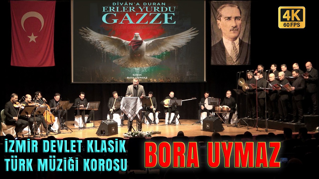 DİVANA DURAN ERLER YURDU GAZZE - BORA UYMAZ & İZMİR DEVLET KLASİK TÜRK MÜZİĞİ KOROSU (BİRİNCİ BÖLÜM)