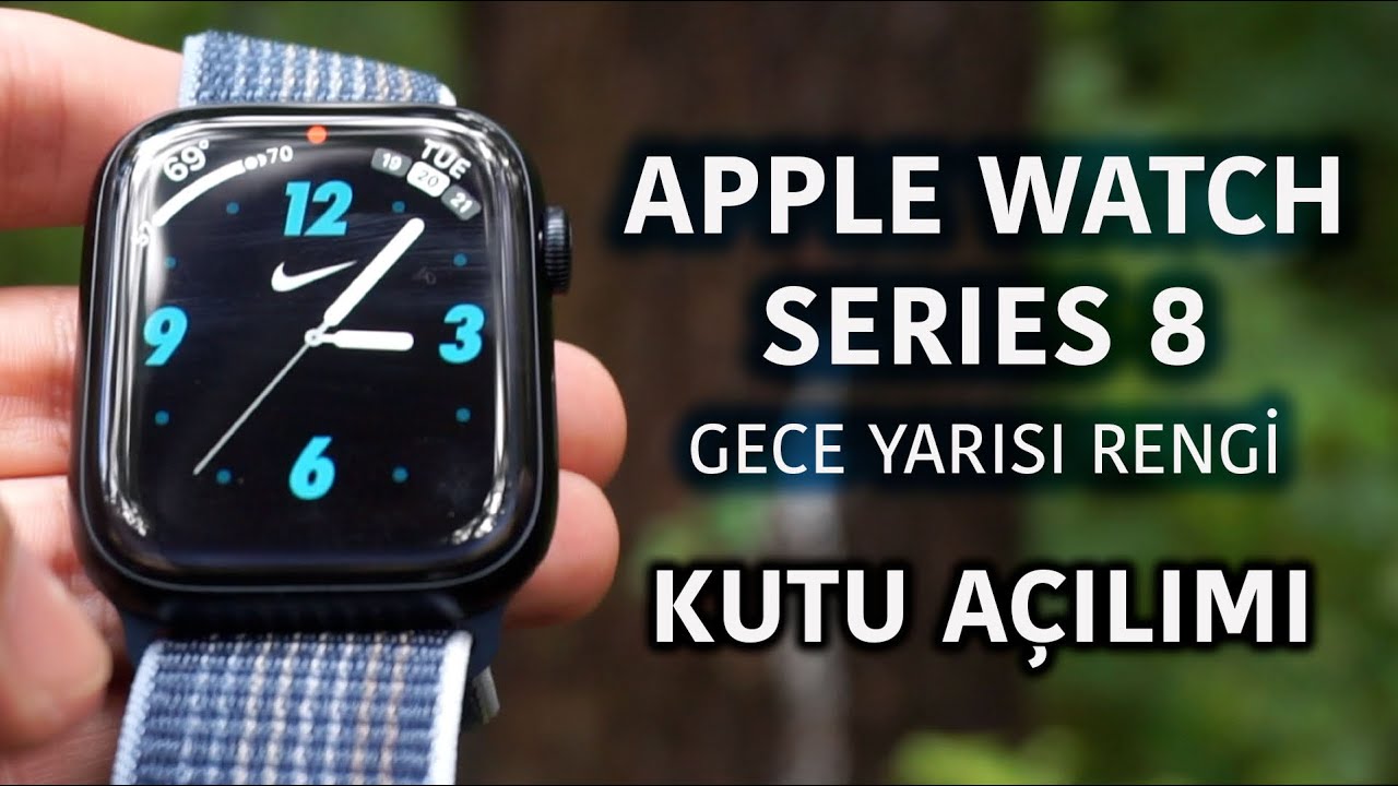 Apple Watch Series 8 - KUTU AÇILIMI & İLK BAKIŞ (SE ile kıyaslama)