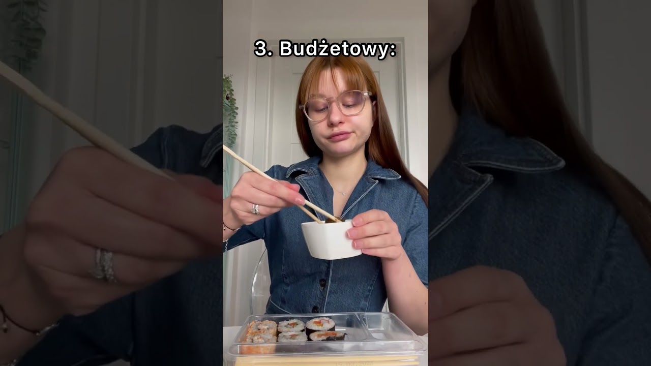 4 typy os&oacute;b jedzących sushi *jakim TY jesteś?*