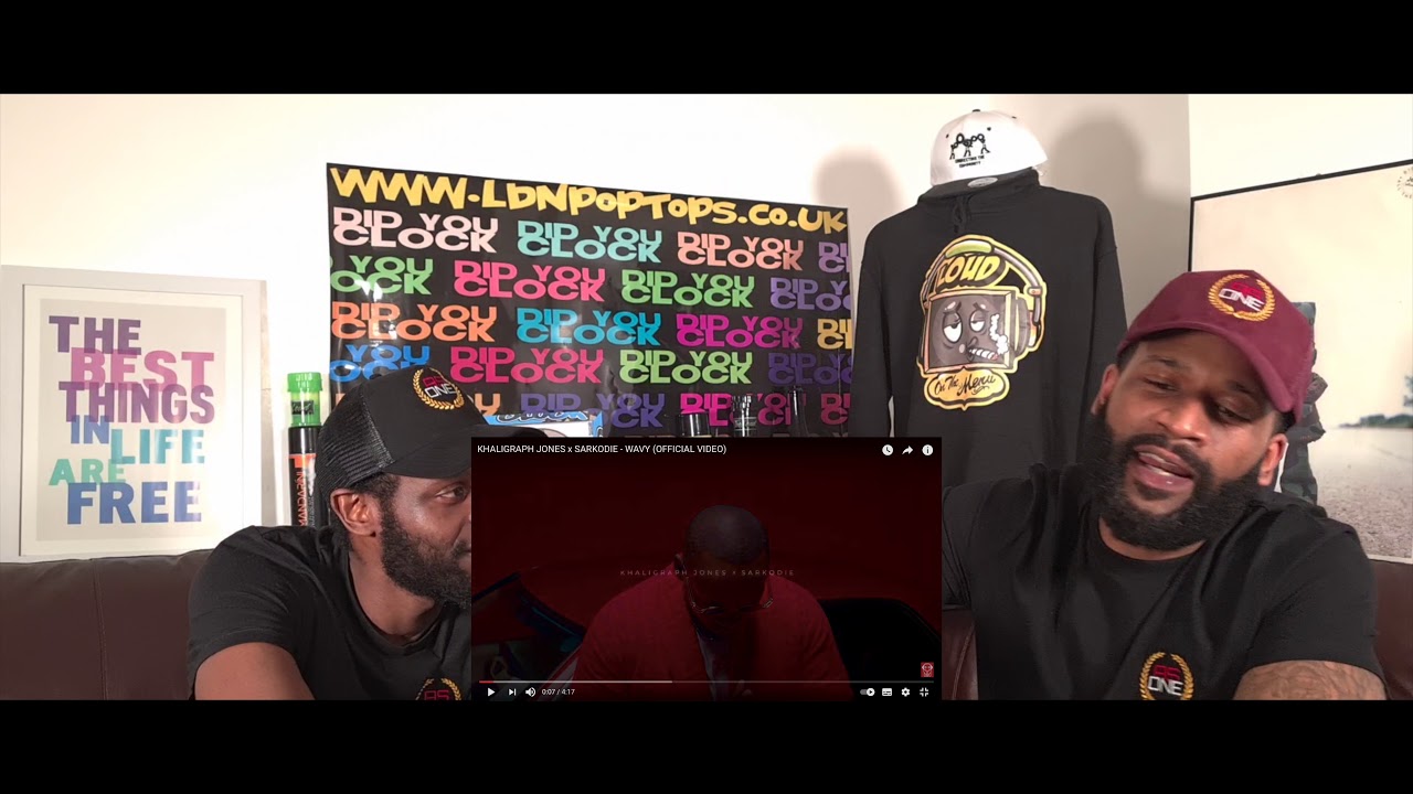 KHALIGRAPH JONES x SARKODIE - WAVY | [REACTION VIDEO] | @khaligraph_jones @sarkodie