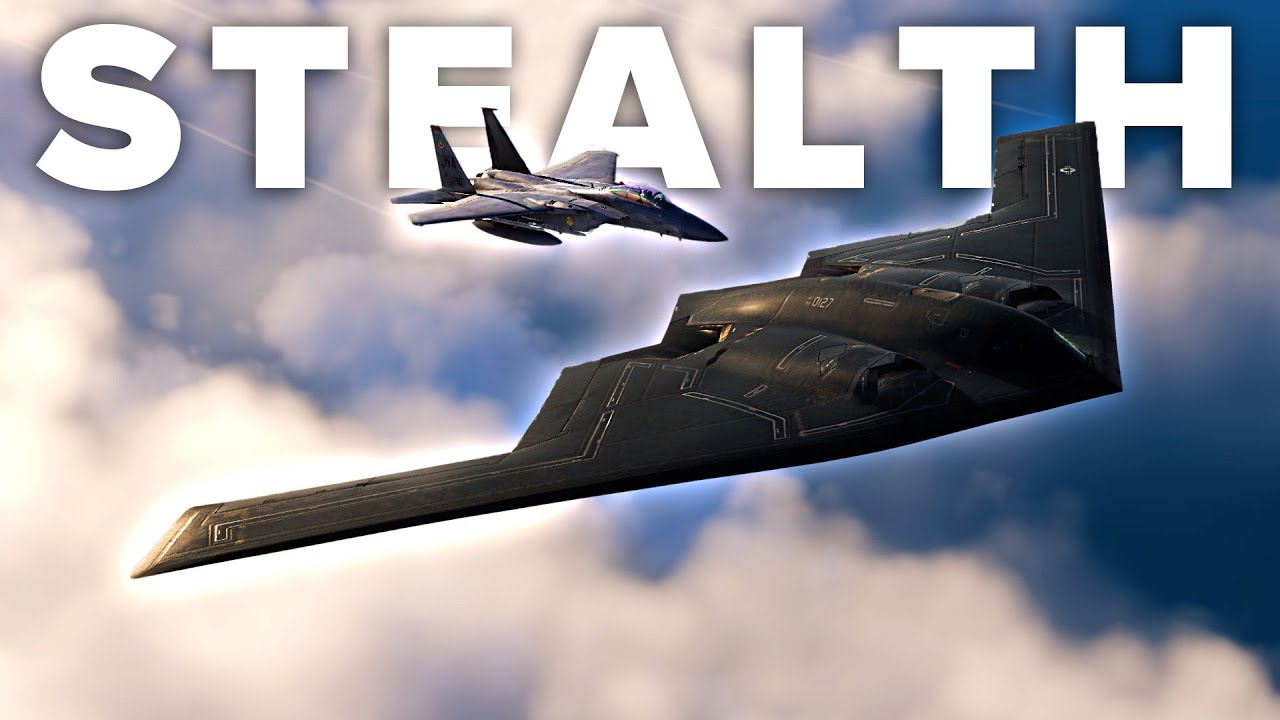 US B-2 Spirit Stealth Bomber Strikes In Syria Escorted By F-15 Eagle | DCS World
