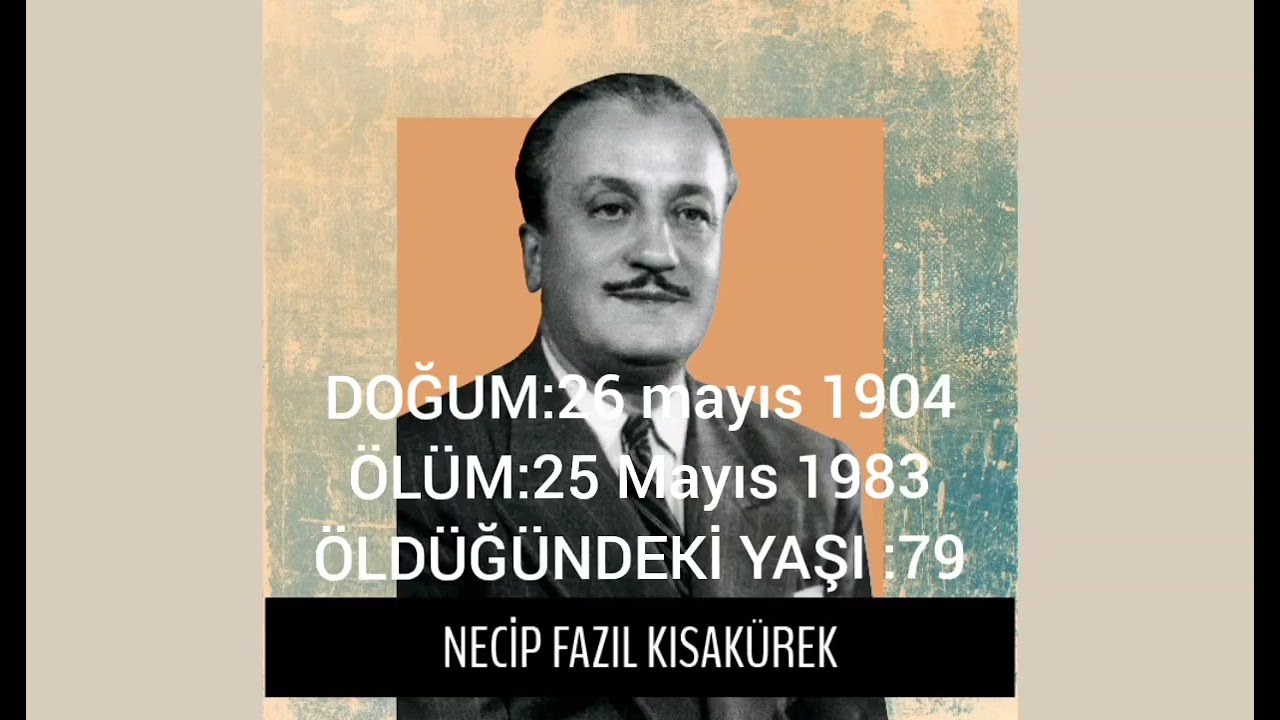 10. SINIF EDEBİYAT DERSİ PODCAST (NECİP FAZIL KISAKÜREK)