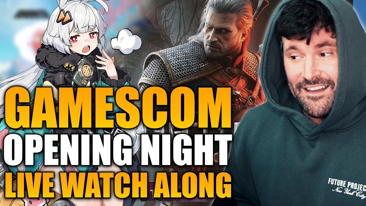 Gamescom Opening Night Live Watch Along - Ananta News? Witcher DLC & More