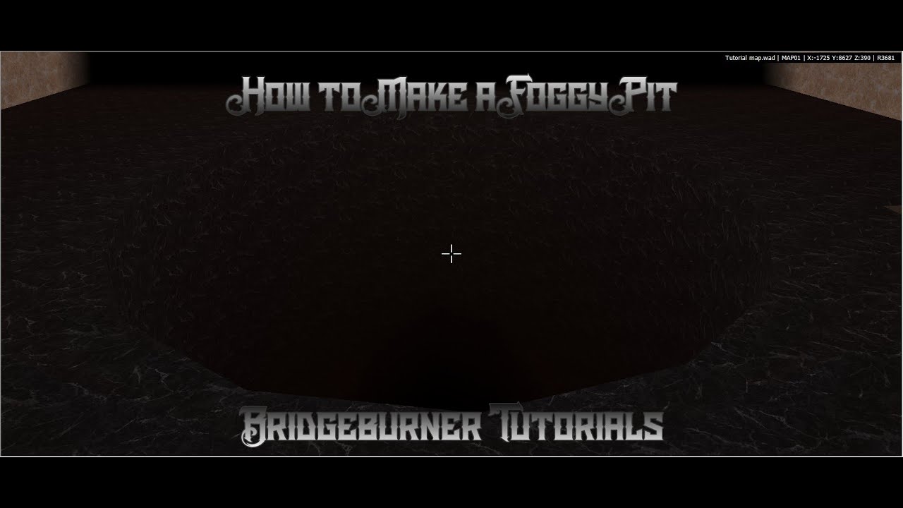 Ultimate Doombuilder Tutorial Series: How to use Doom 64 lighting to make a foggy pit