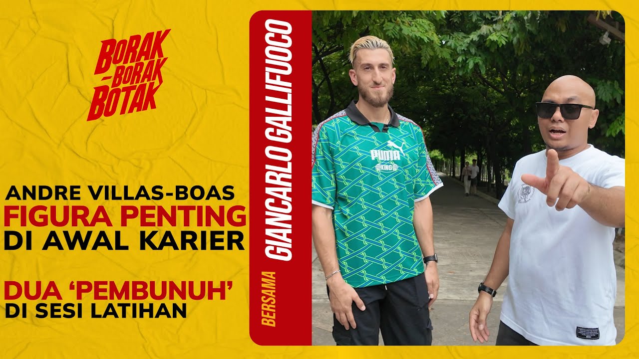Giancarlo Gallifuoco bongkar kisah sebenar di Spurs. Dari Modric ke Kane! | Borak Borak Botak S6