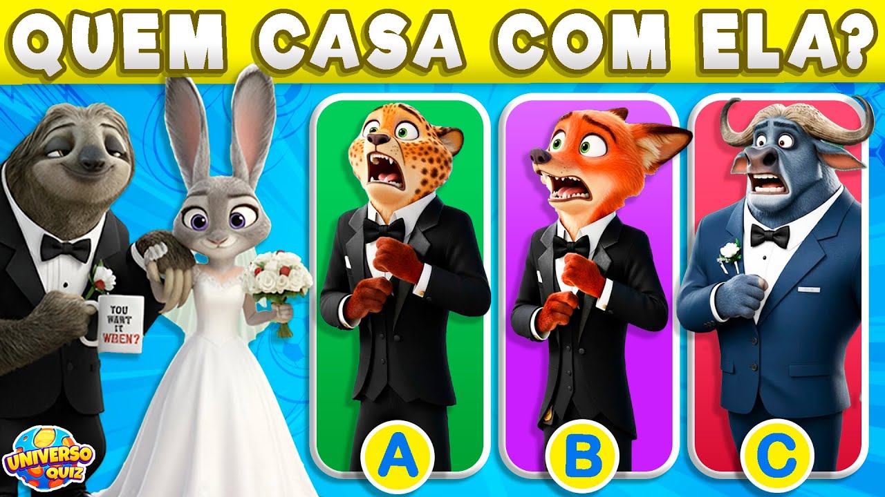 25 Jogos e Testes Engraçados ZOOTOPIA 2 🦊🐰 Desafios para Fãs de Nick e Judy