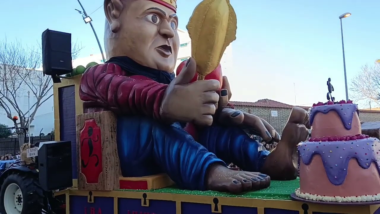 2026-02-22 Resumen de Cabalgata Carnaval en Chipiona