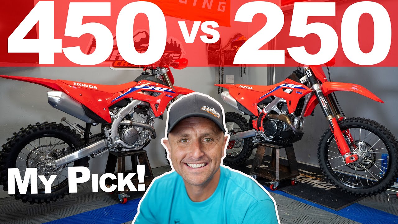 Honda CRF250RX против 450RX | Какой кроссовый мотоцикл я бы выбрал?