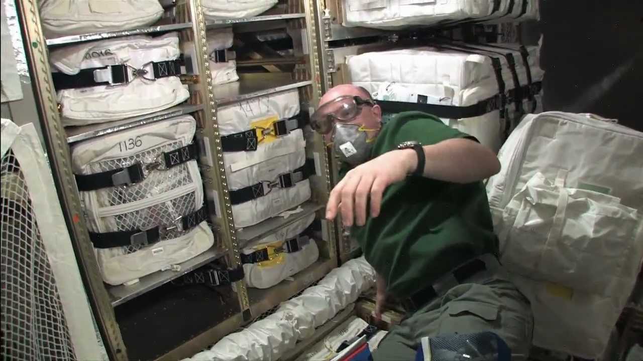 Tour of ATV-3 from the International Space Station