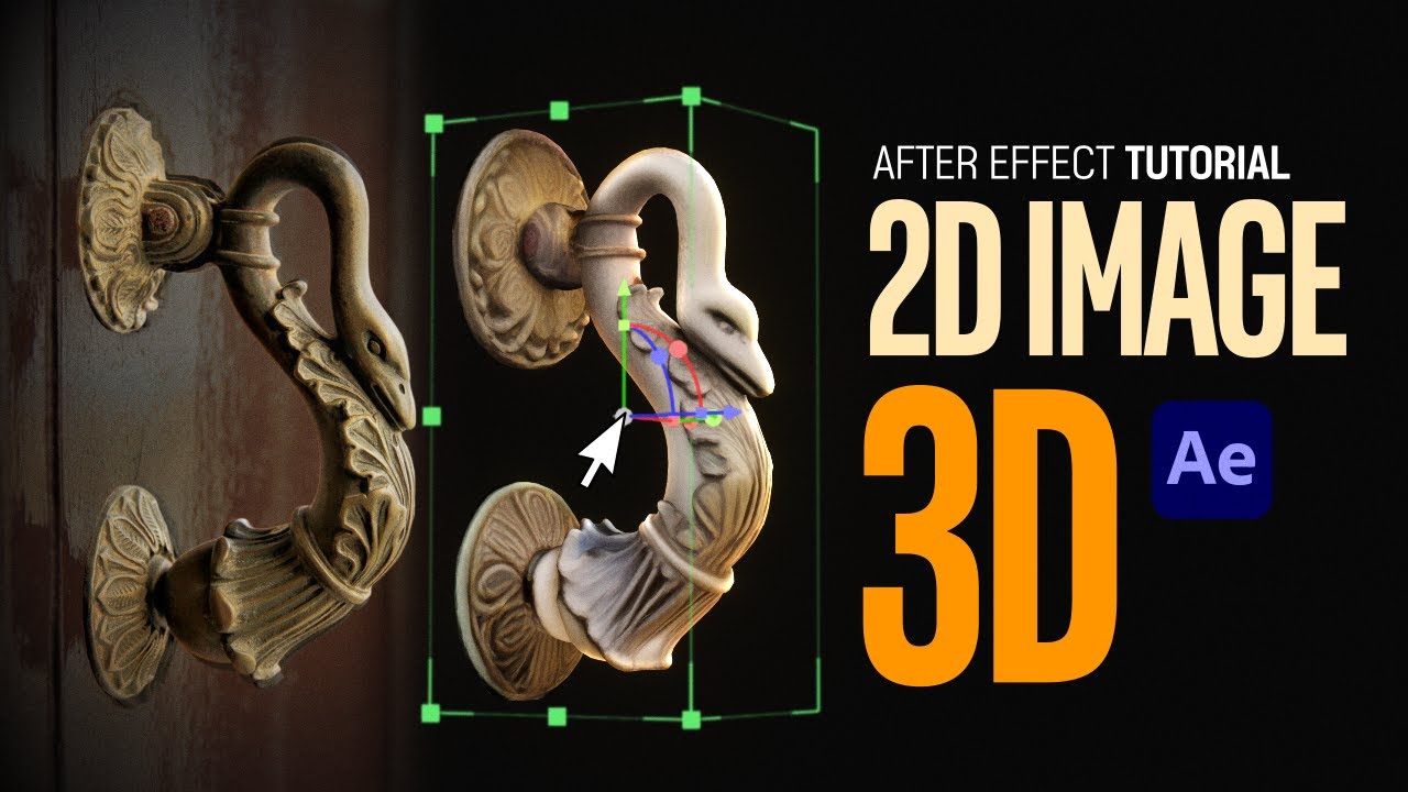 Easy One Click 2D Image To 3D Object