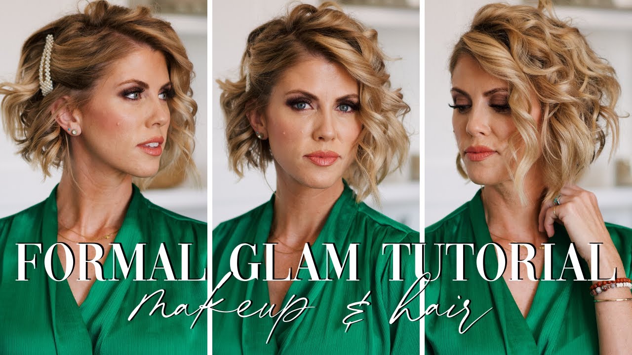 Formal Glam Tutorial | MAKEUP & HAIR