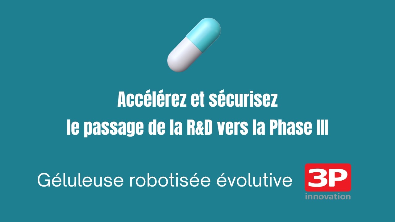 Remplissage de gélules par dosage gravimétrique | Essai avec Lactohale 300 – 3P Innovation