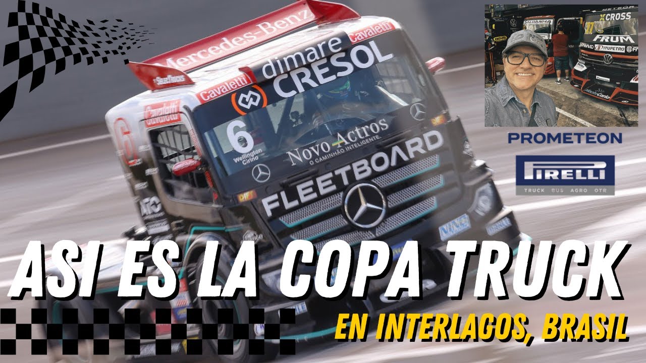 Así es la Copa Truck en Interlagos Brasil