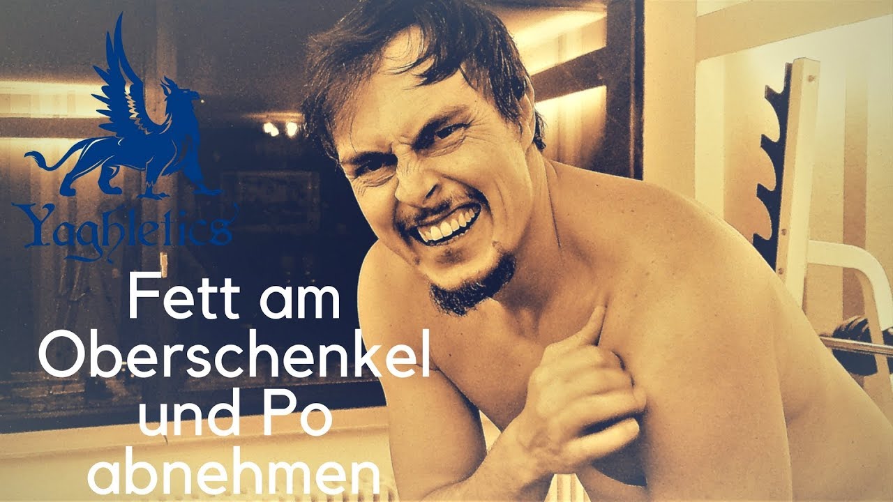 Fett am Oberschenkel und Po abnehmen