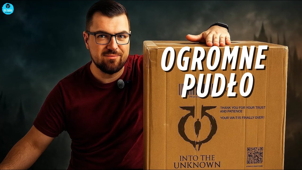 Ogromne pudło│ Co skrywa?│ Kingdoms Forlorn: Dragons, Devils and Kings│Unboxing i omówienie
