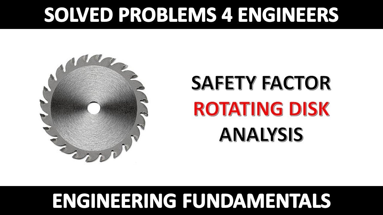Machine Design Calculations : Rotating Disk Analysis