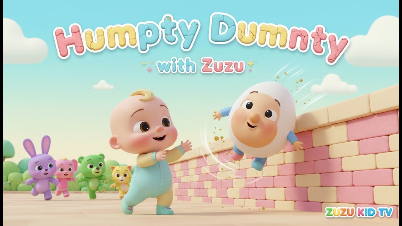 Humpty Dumpty – Nursery Rhyme, Toddler Fun, and Learning Adventure