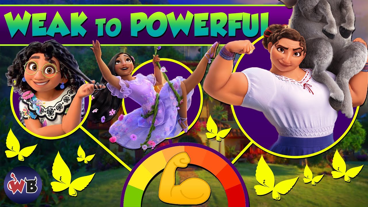 Disney's ENCANTO Magical Gifts: Weak to Powerful 💪