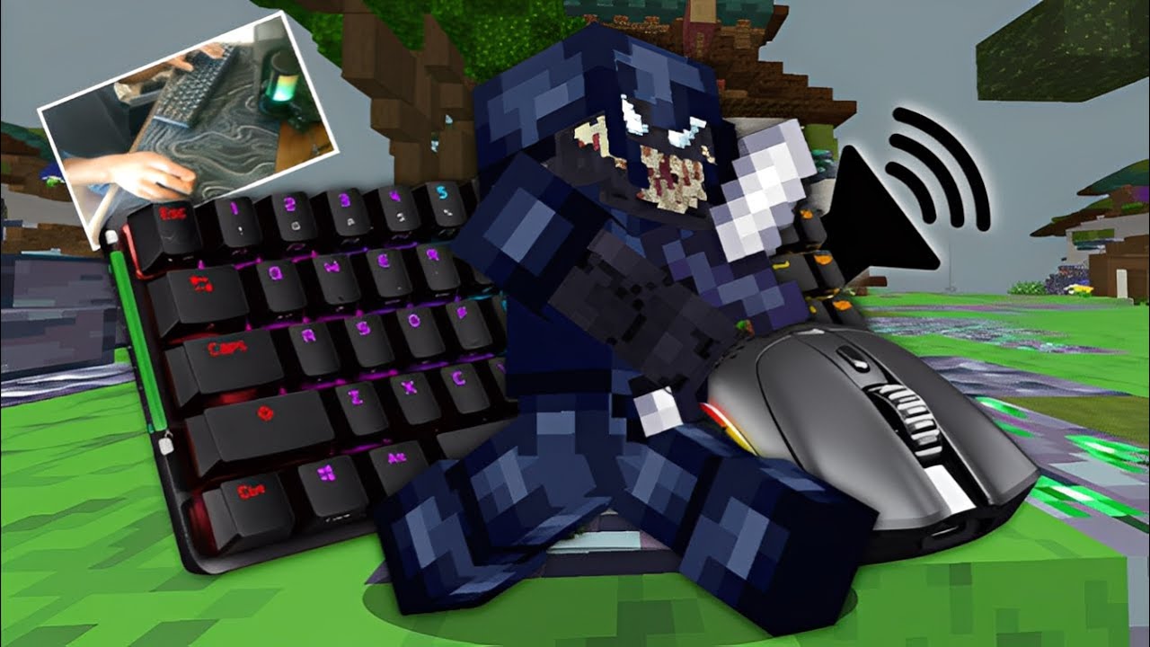 Minecraft Hive Skywars 1v1 | ASMR HANDCAM