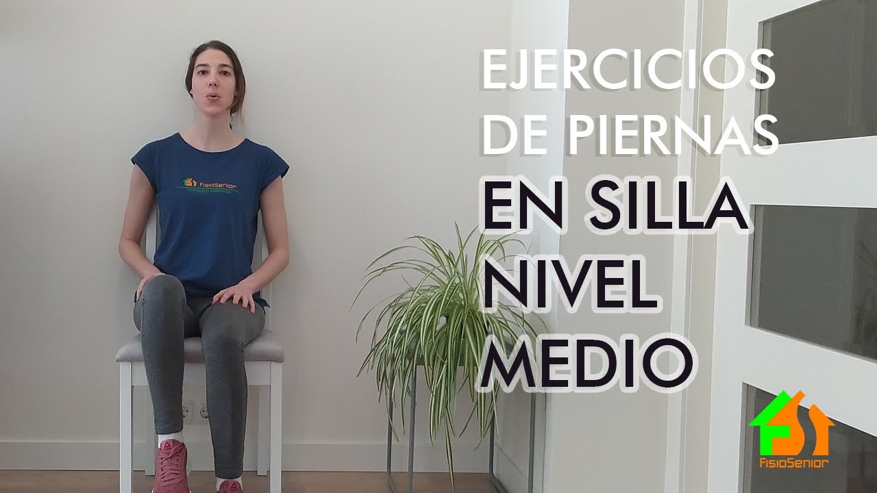 Ejercicios de piernas sentado nivel medio