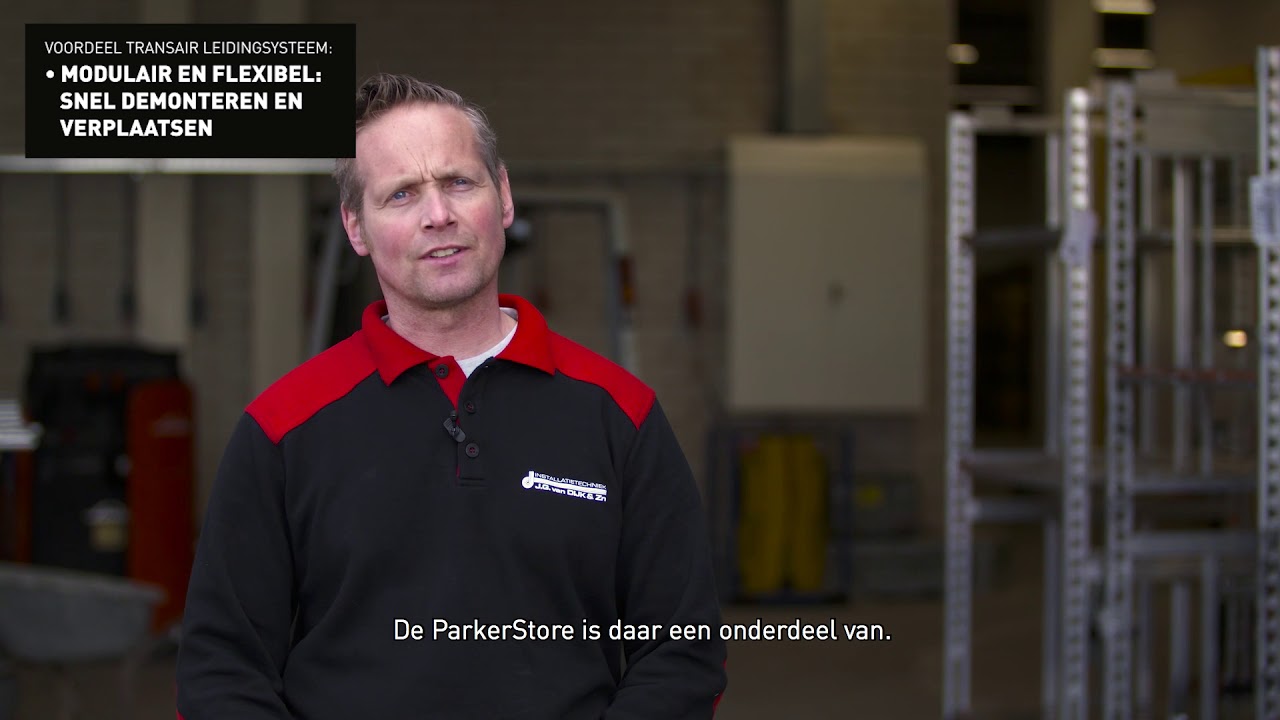 Perslucht leidingsysteem bij DFG Flower Group
