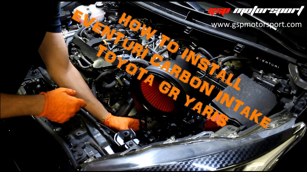 How to install Eventuri Carbon Intake on Toyota GR Yaris