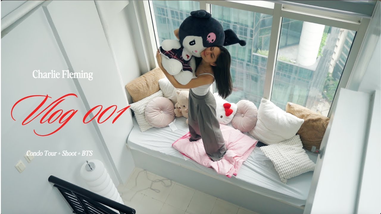 VLOG 001 | CONDO TOUR + PHOTOSHOOT BTS !