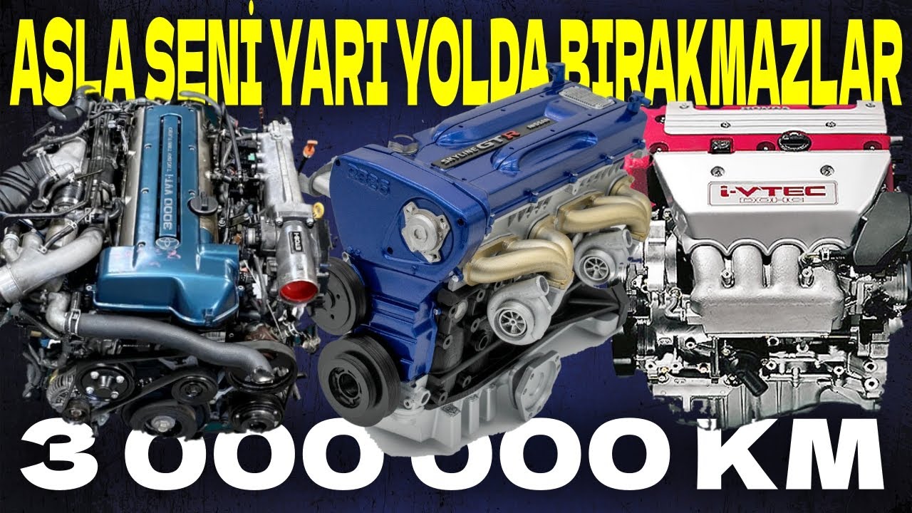 T&uuml;m zamanların en G&Uuml;VENİLİR 9 Japon motoru!