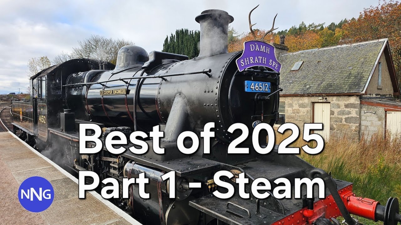 Best of 2025 Part 1 - Steam Compilation with 25 Locomotives