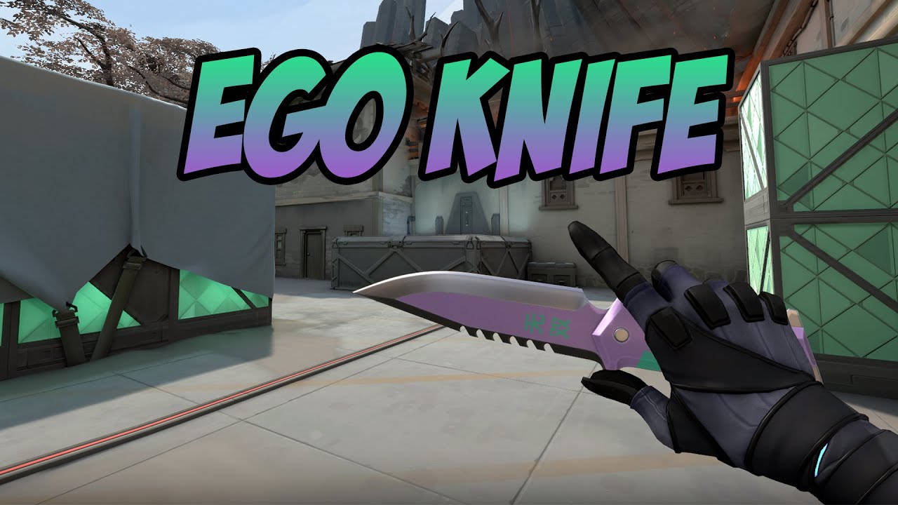 PURPLE EGO KNIFE SKIN SHOWCASE (EGO MELEE) - VALORANT EGO SKINS