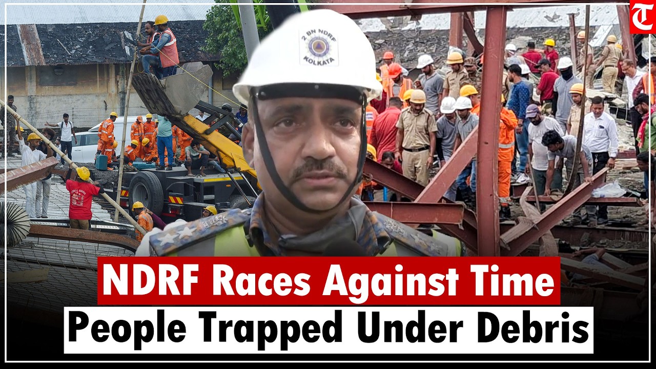 Kolkata Shed Collapse: NDRF Races Against Time to Rescue Trapped People