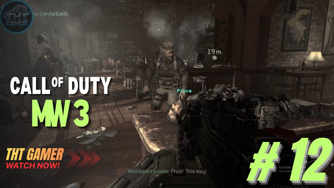 Call of Duty: Modern Warfare 3 - Mission 12 Walkthrough Full Gameplay (No Commentary)