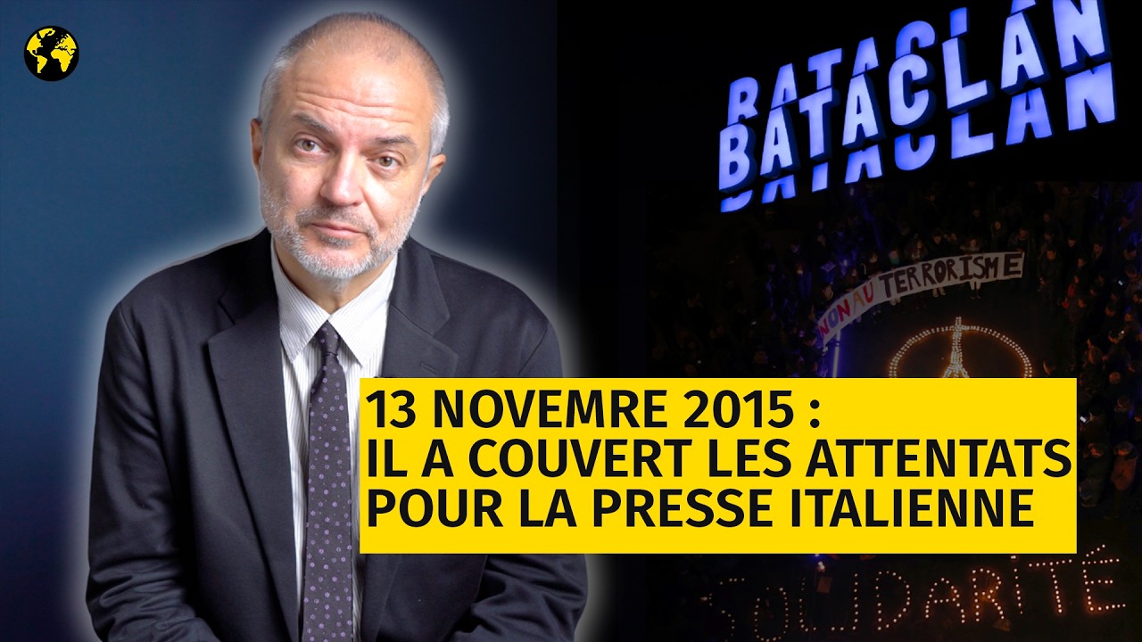 Attentats du 13 Novembre : le récit personnel d’un journaliste italien à Paris