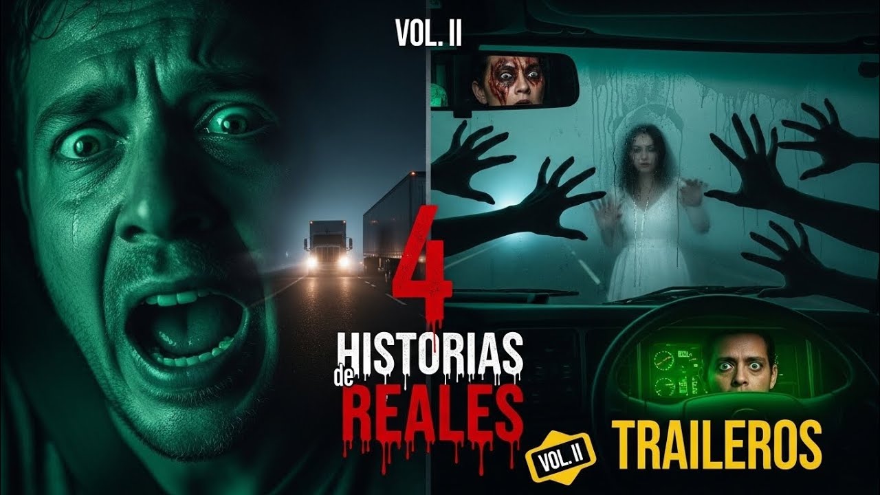 4 HISTORIAS DE TERROR REALES DE TRAILEROS EN CARRETERA VOL. II |