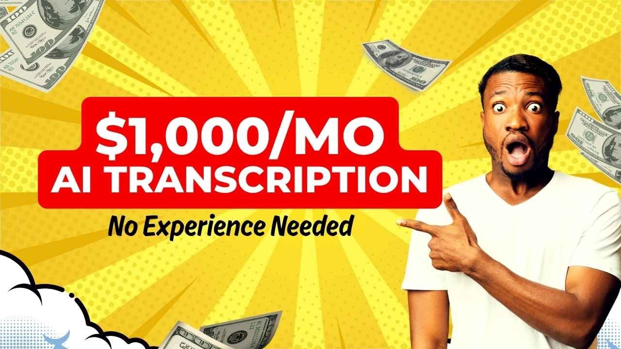 💰 Как зарабатывать 1000 долларов в месяц с помощью транскрипции на основе искусственного интеллек...