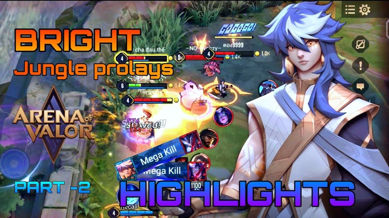 Bright Highlights | Part- 2 | Arena of Valor | LiênQuân Mobile | RoV