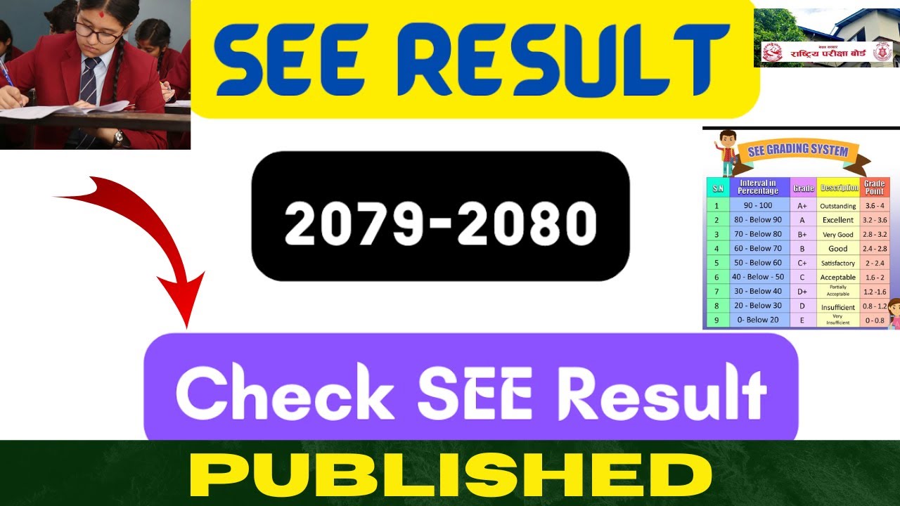 SEE Result 2079/2080 Published | How to Check SEE Result 2079/2080