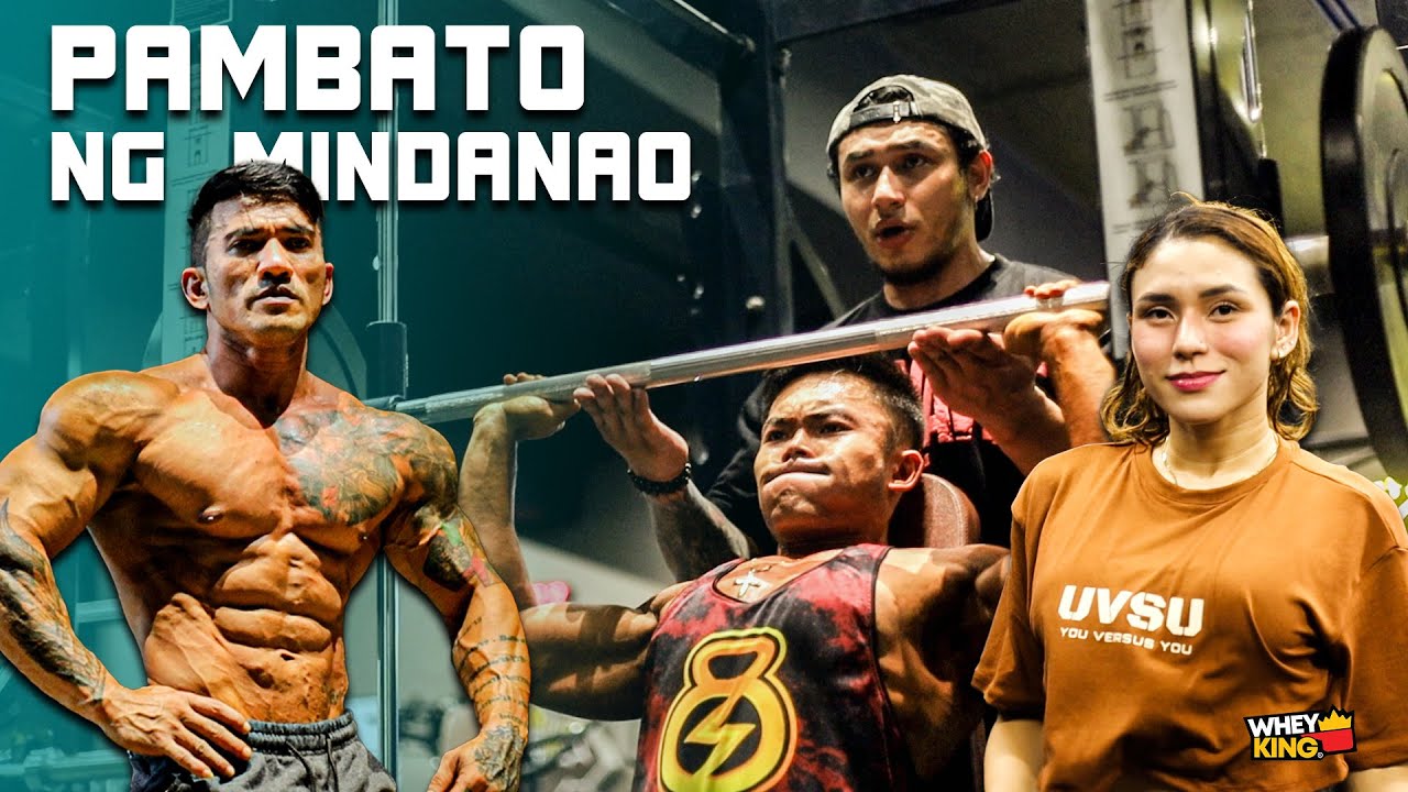 How To BUILD SHOULDERS and CHEST MUSCLES | Mga Pambato ng Mindanao!
